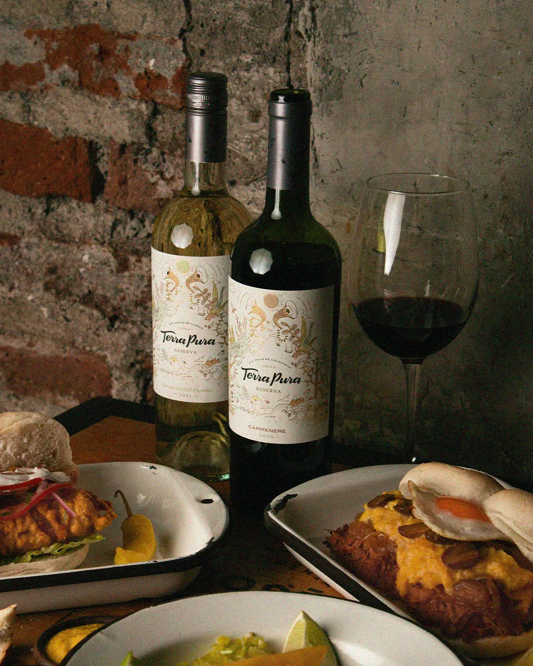 Botellas de la línea Reserva