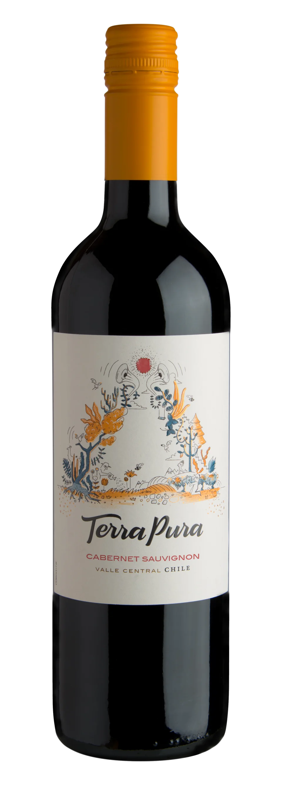 Botella de TerraPura Classic Cabernet Sauvignon