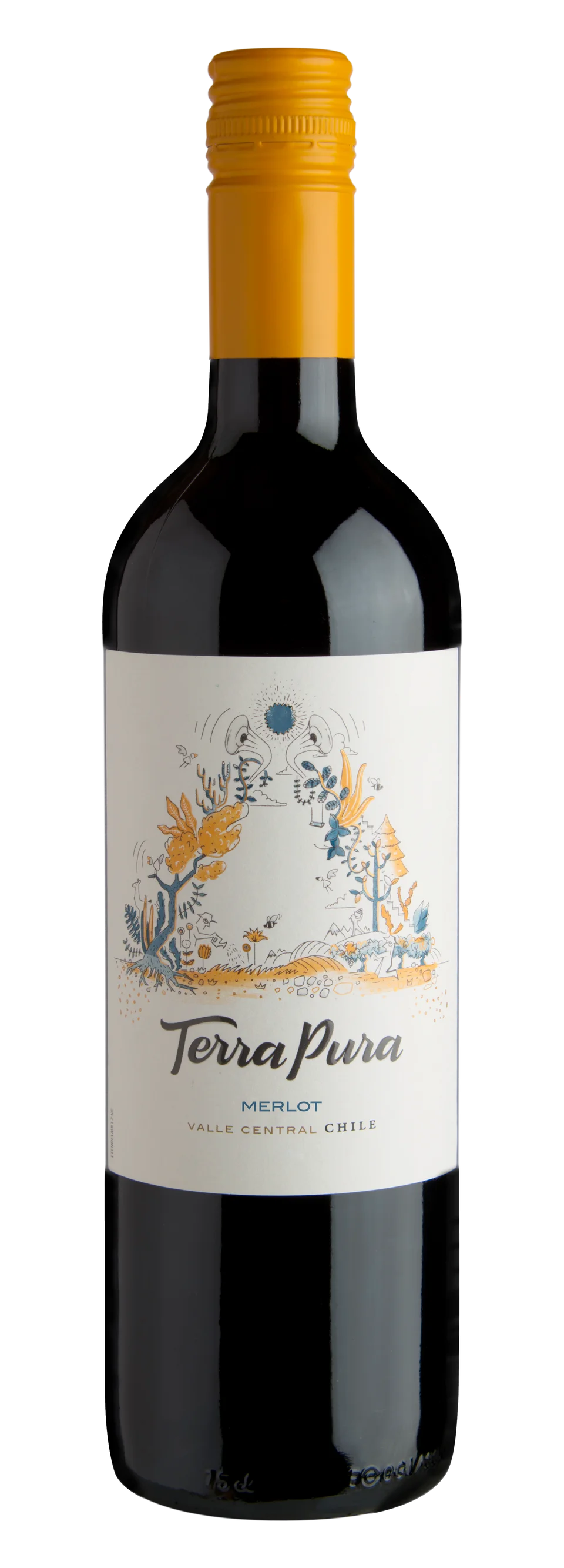 Botella de TerraPura Classic Merlot